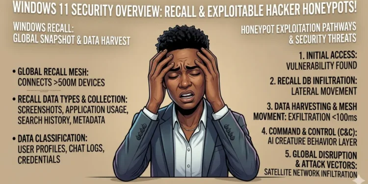 Windows Recall Privacy Concerns Threaten Windows 11 Security with Exploitable Hacker Honeypots!