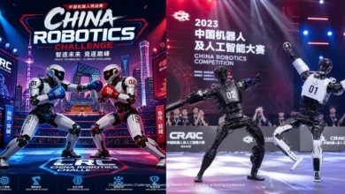 China Robotics Challenge: Humanoid Robots Dance and Box at Beijing Conference 6 China Robotics Challenge: Humanoid Robots Dance and Box at Beijing Conference
