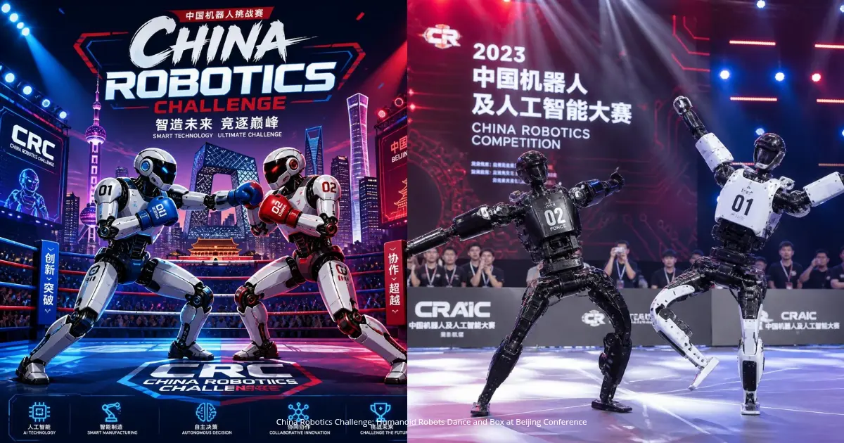 China Robotics Challenge: Humanoid Robots Dance and Box at Beijing Conference